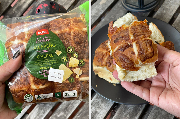 Coles Is Making Jalapeño And Cheese Hot Cross Buns