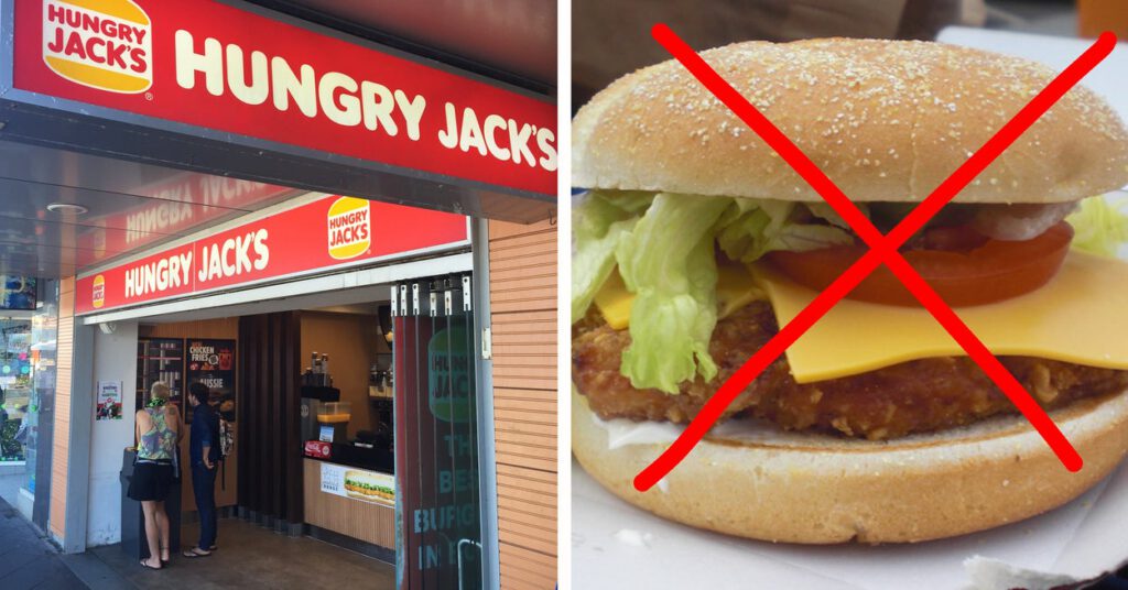 Hungry Jack's Discontinued The Tendercrisp Burger And I'm In Shambles