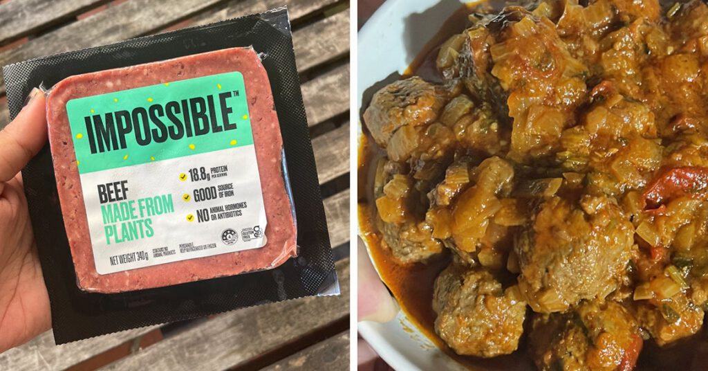 I Tried Impossible Beef In One Of My Favourite Recipes And Not To Be Dramatic, But My Life Has Changed