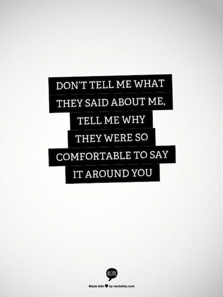 Don't Tell Me What They Said About Me - Motivational Quote on goal