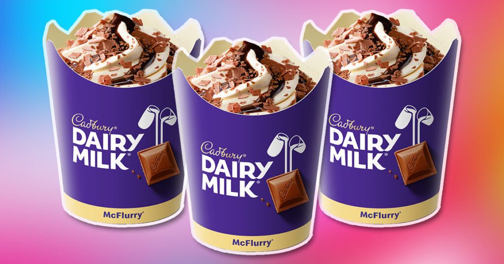 Macca's Have Dropped A Cadbury Dairy Milk McFlurry And My Lactose Intolerance Is Now Irrelevant