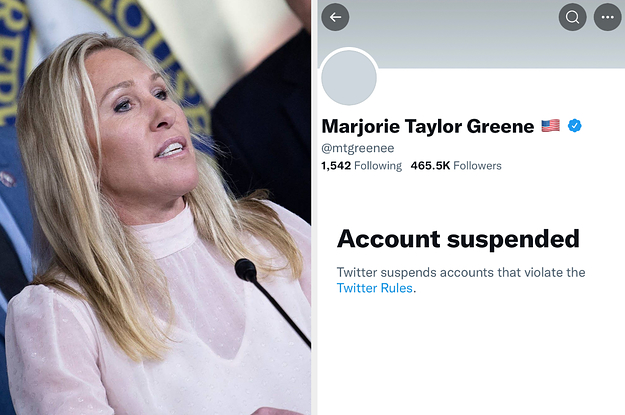 Twitter Permanently Suspends Marjorie Taylor Greene