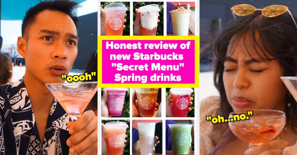 12 Best Starbucks Secret Menu Spring Drinks From TikTok