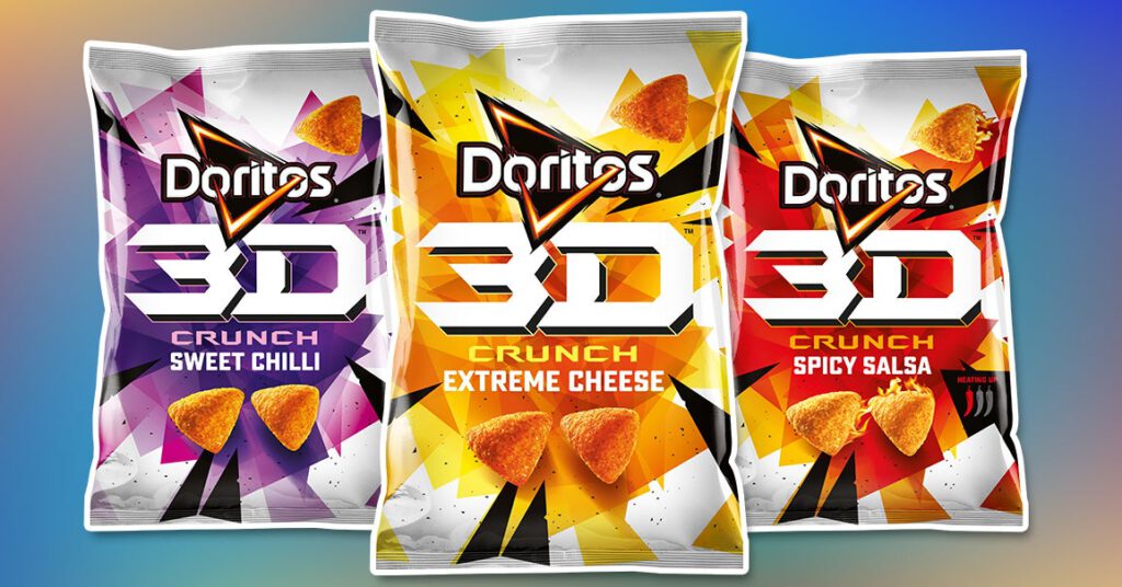3D Doritos Are Back And I'm Ready To Choke On The Cheese Dust