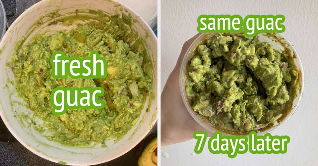 How To Keep Your Guacamole Fresh And Green For A Week