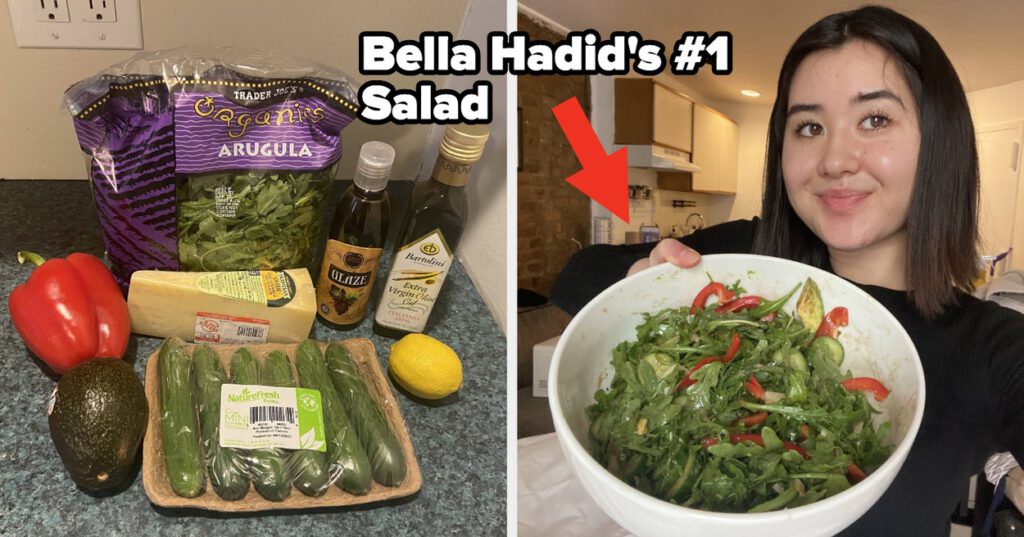 I Tried Bella Hadid's Favorite Salad (And It's Delicious)