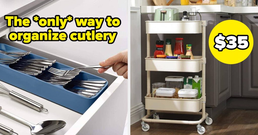 31 Effective And Affordable Kitchen Organization Items