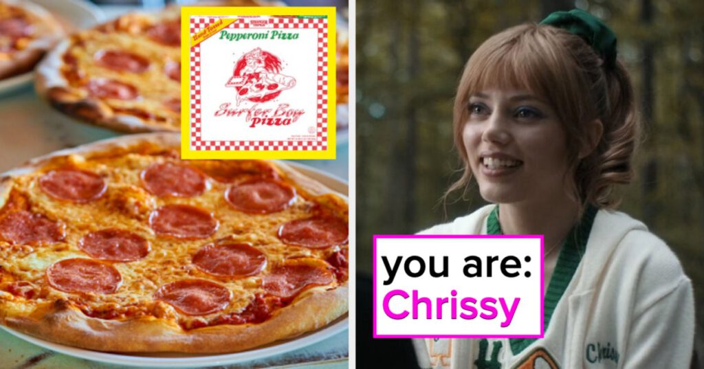 Order A Surfer Boy Pizza Stranger Things Character Quiz