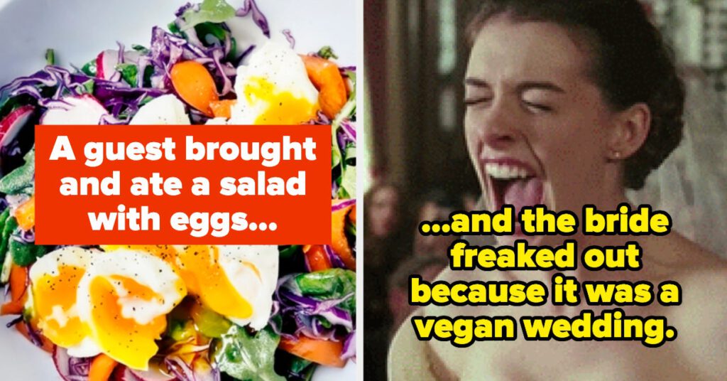 Reddit Split Over Woman Bringing Eggs To Vegan Wedding