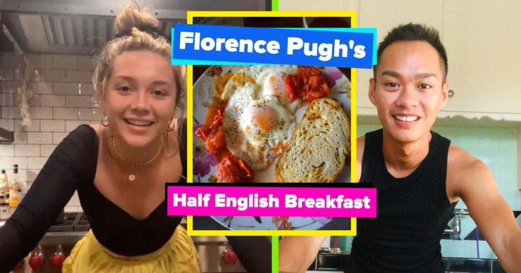 Florence Pugh's Half English Breakfast Recipe