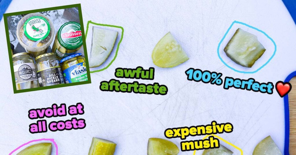 After Trying All Of The Most Popular Pickle Brands Out There, I'll Only Be Buying One From Now On — And It's Not The Brand I Expected