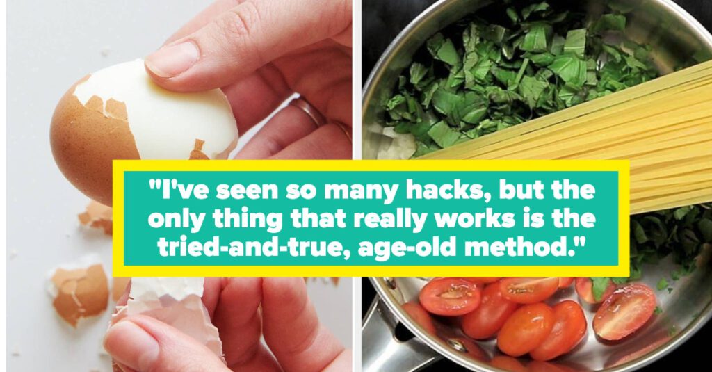 People Are Sharing Worthless Cooking Hacks