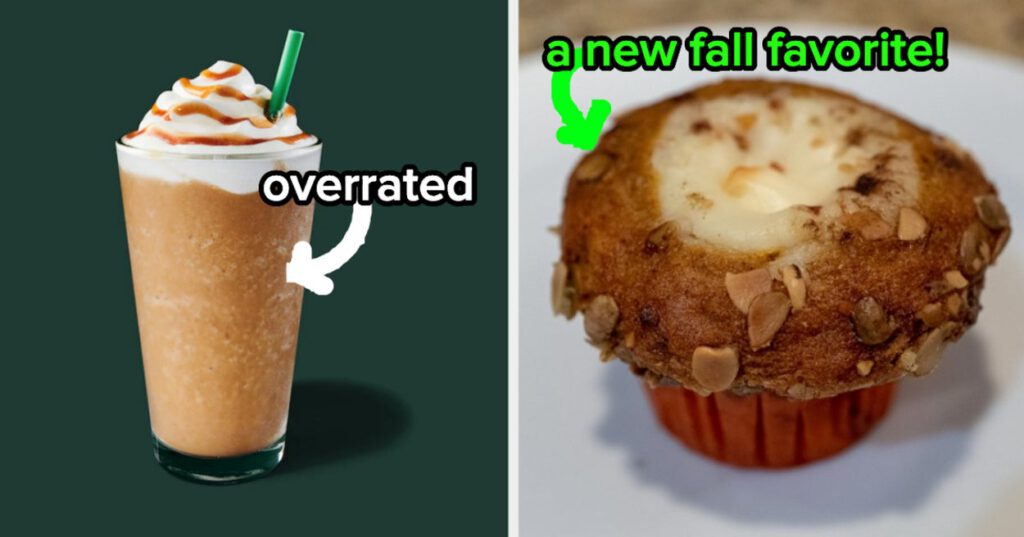 Fall Starbucks Items Ranked From Worst To Best