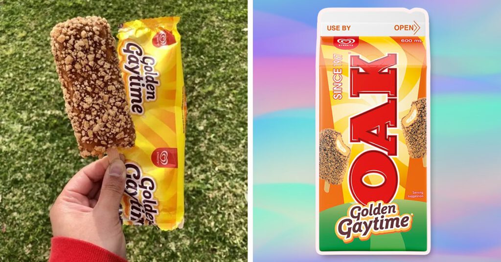 OAK Have Brought Out A Golden Gaytime Flavour And I Can Hear Aussies Everywhere Screaming