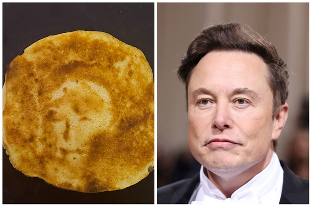 This Pancake Looks Like Elon Musk