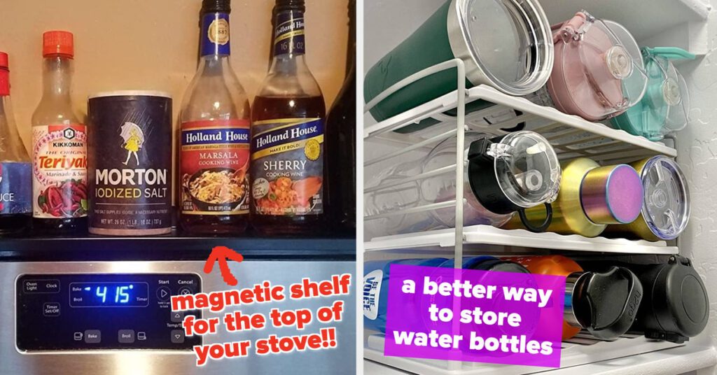 15 Things To Make Kitchen Clutter Way Less Overwhelming