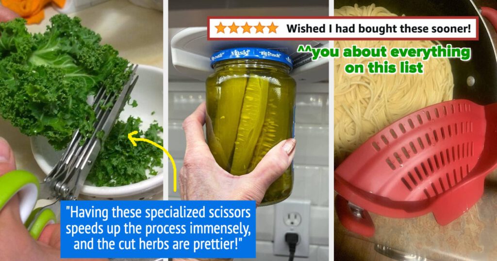 25 Kitchen Products That Reviewers Love And Say They Wish They Bought Sooner