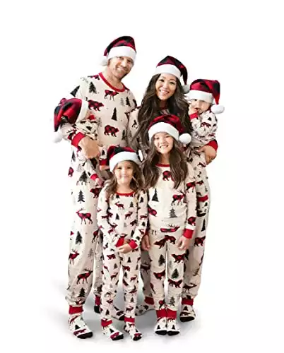 Family Matching Christmas Holiday Pajama Set