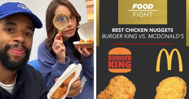 Burger King Vs. McDonald's Chicken Nuggets Taste Test