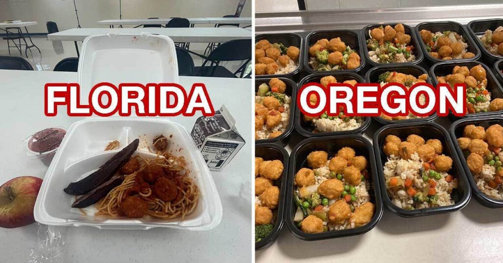School Lunch In 18 States