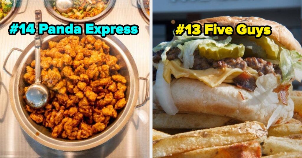 The 16 Best Fast Food Restaurants, According To Reddit